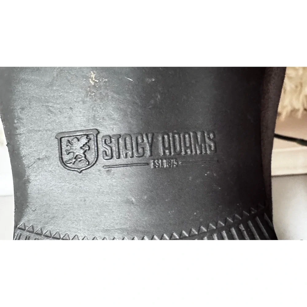 Peaky Blinders 11.5 M Grey Black Leather Cap Toe Oxford Dress Shoes Dapper